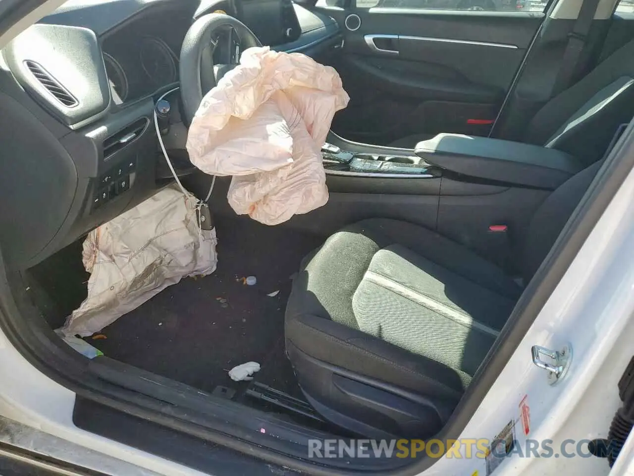 7 fotografías del automóvil dañado 5NPEG4JA2NH138276 HYUNDAI SONATA 2022