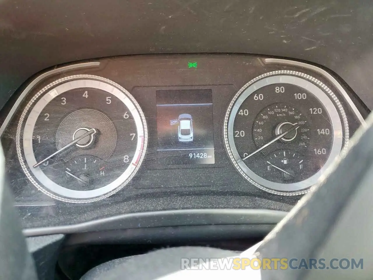 9 fotografías del automóvil dañado 5NPEG4JA2NH138276 HYUNDAI SONATA 2022