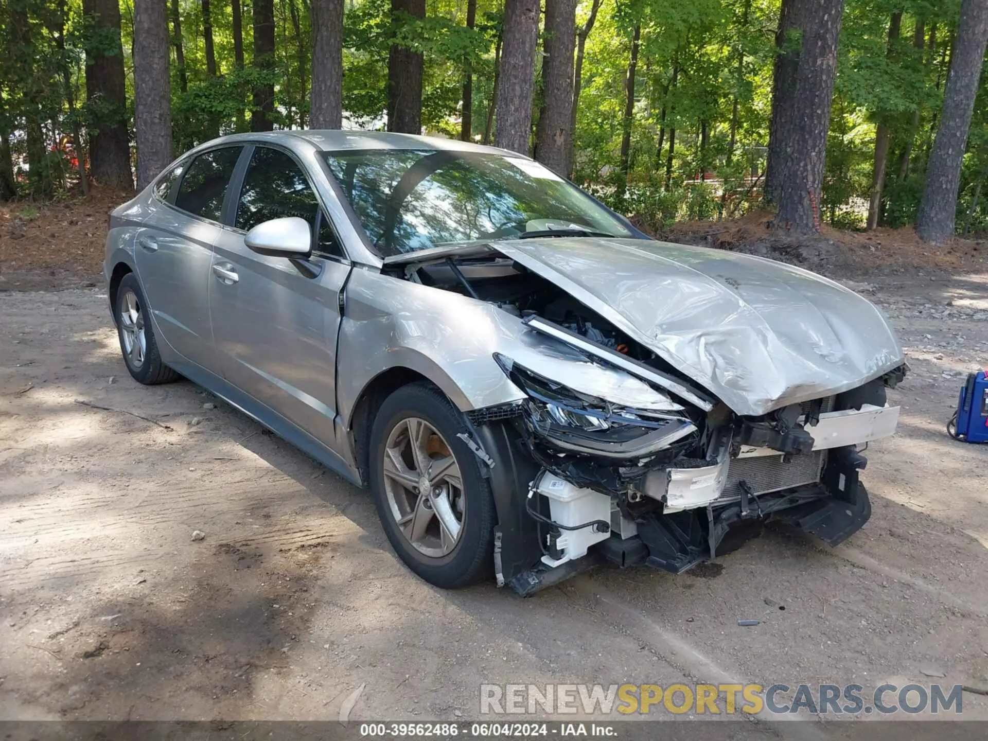1 fotografías del automóvil dañado 5NPEG4JA2NH146572 HYUNDAI SONATA 2022