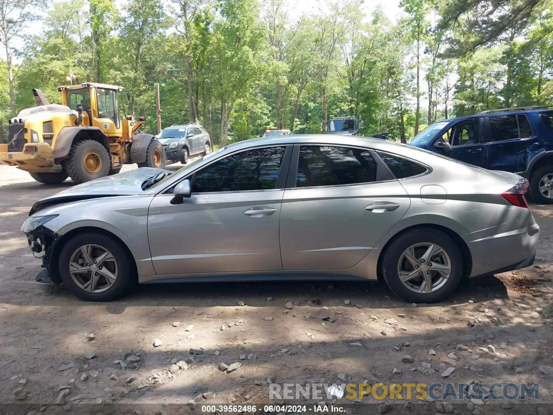 14 fotografías del automóvil dañado 5NPEG4JA2NH146572 HYUNDAI SONATA 2022