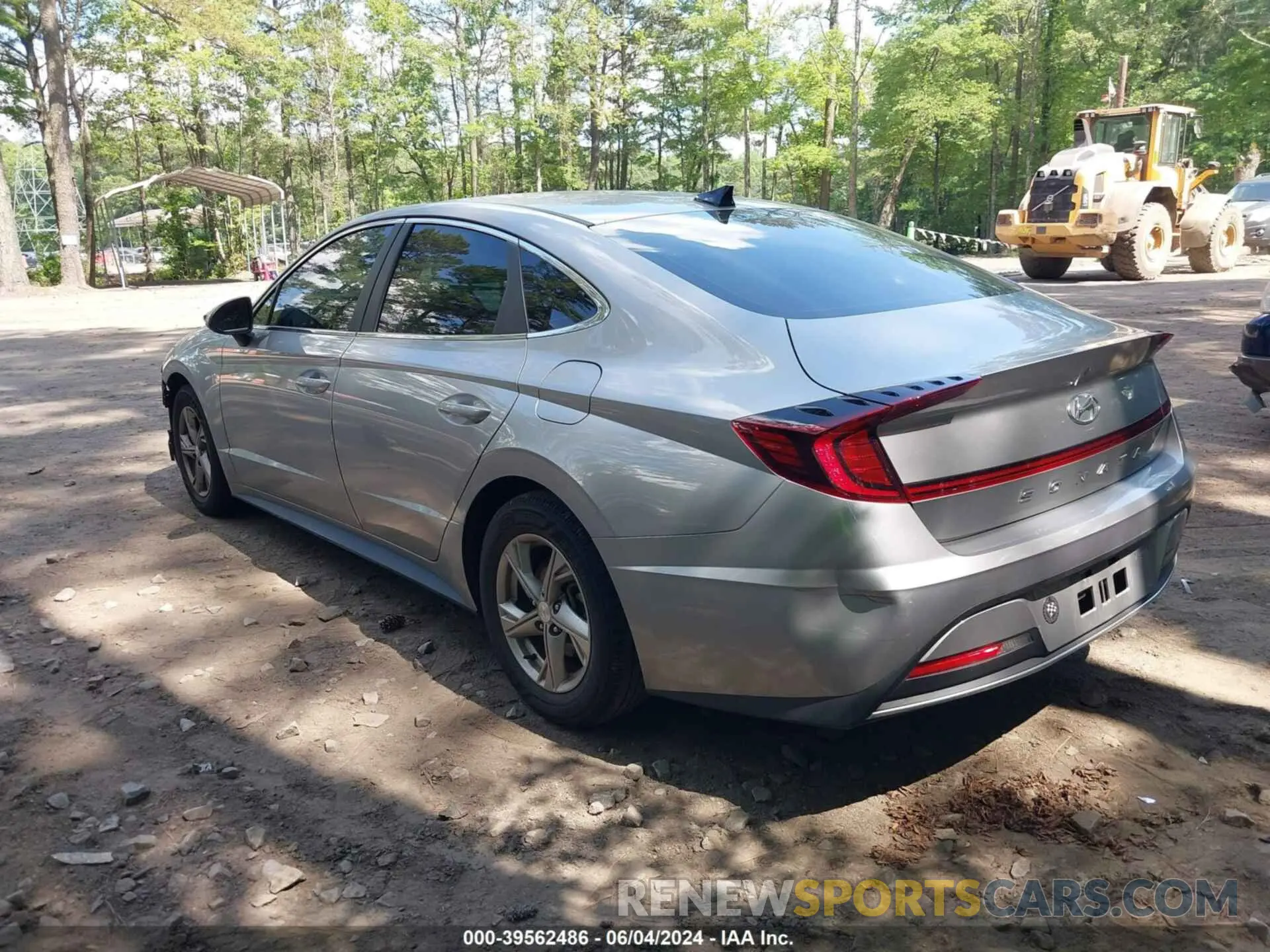 3 fotografías del automóvil dañado 5NPEG4JA2NH146572 HYUNDAI SONATA 2022