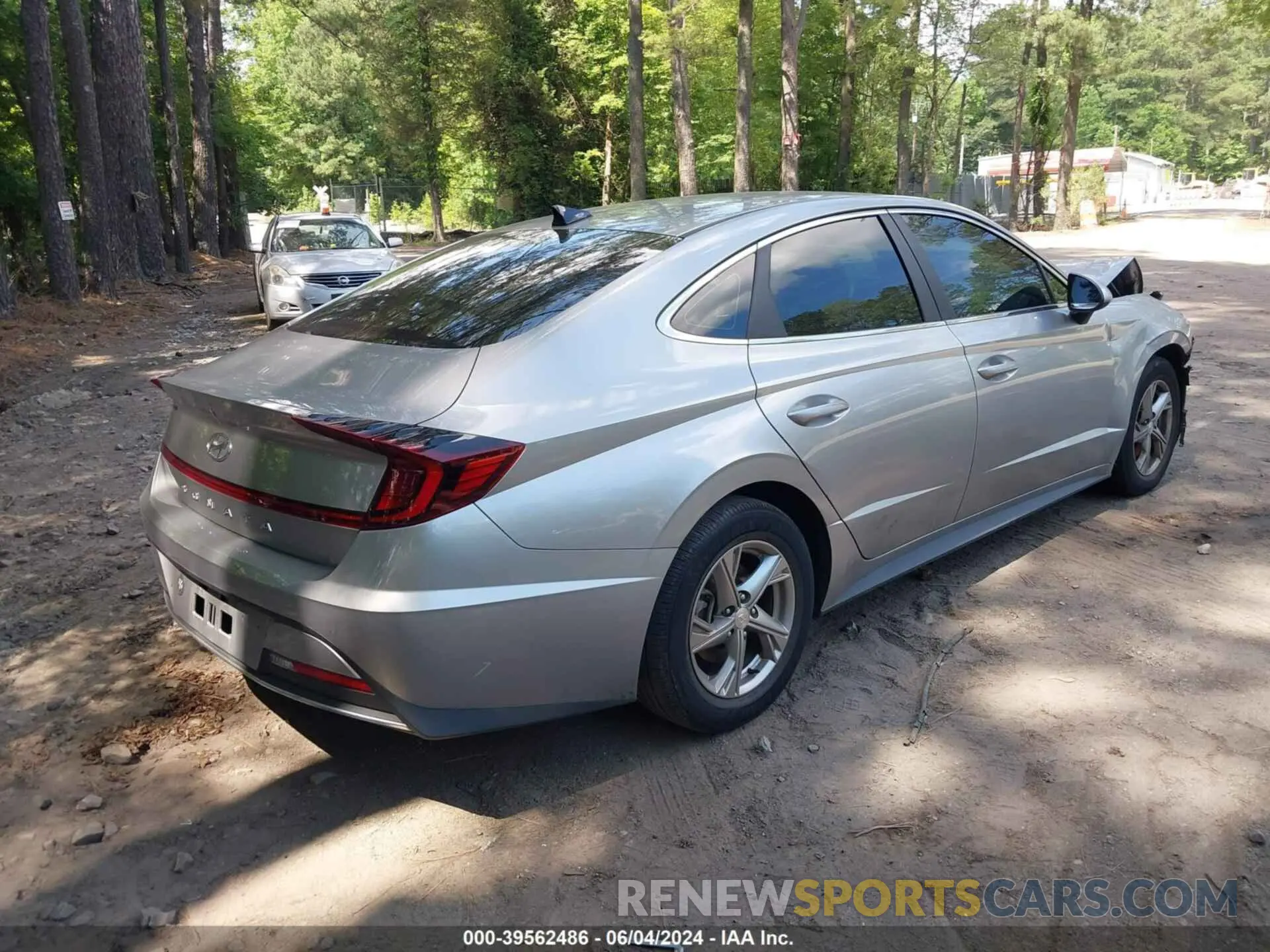 4 fotografías del automóvil dañado 5NPEG4JA2NH146572 HYUNDAI SONATA 2022