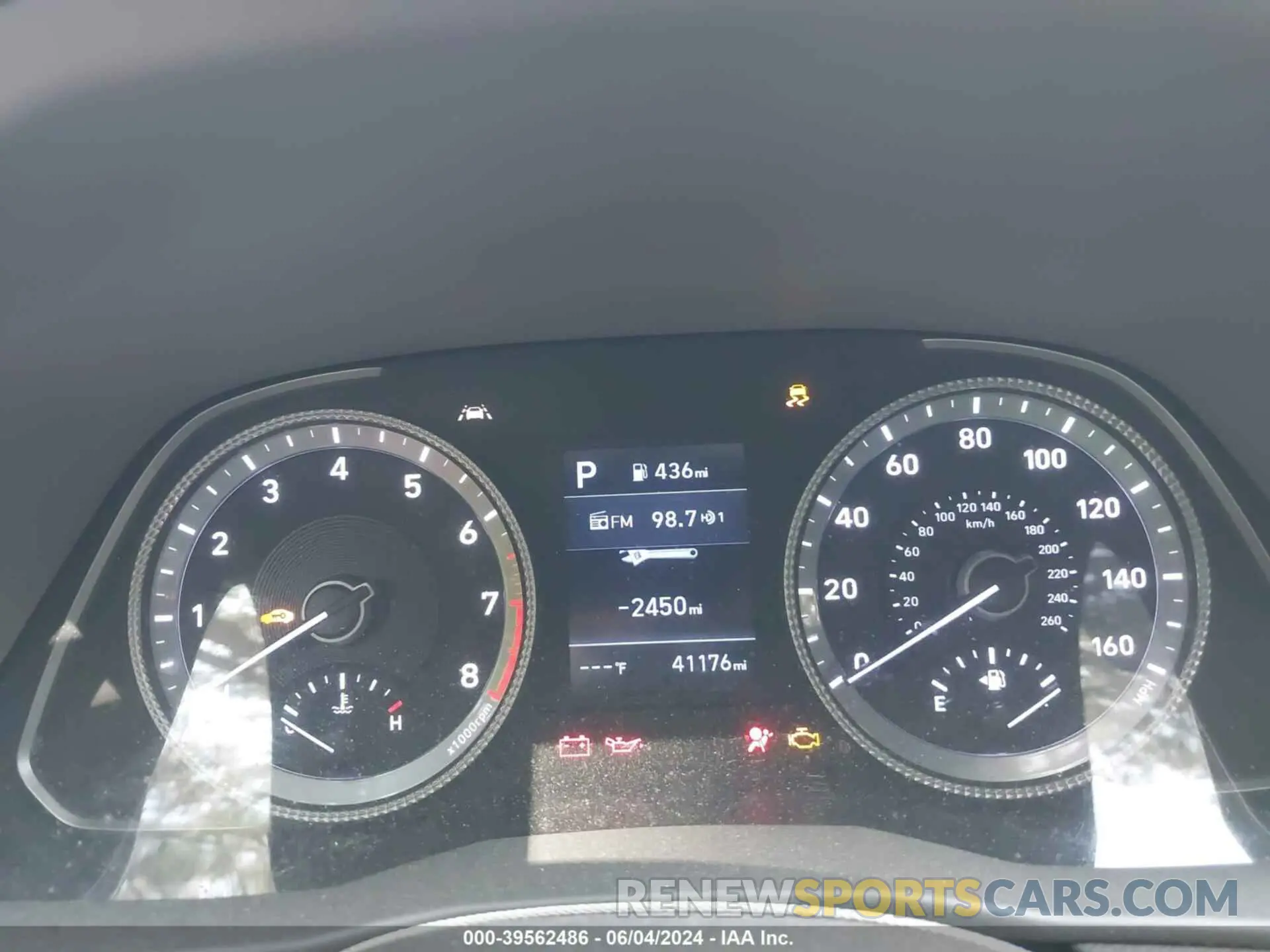 7 fotografías del automóvil dañado 5NPEG4JA2NH146572 HYUNDAI SONATA 2022