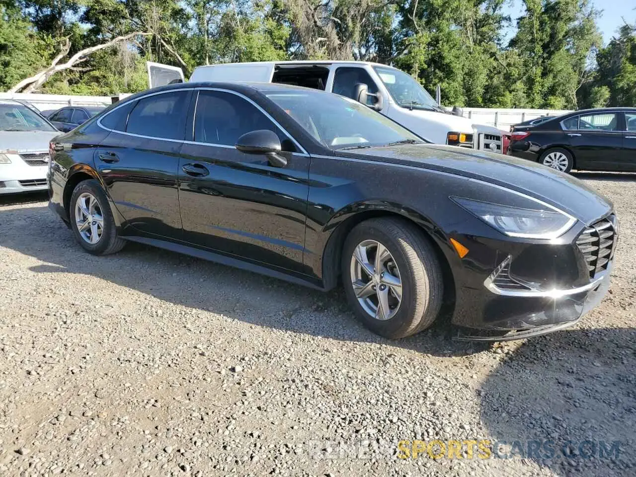 4 fotografías del automóvil dañado 5NPEG4JA3NH134706 HYUNDAI SONATA 2022