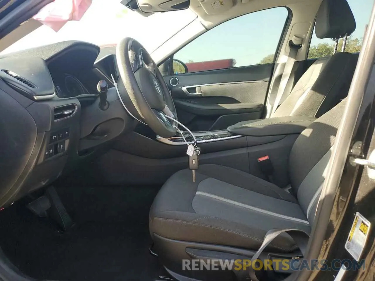 7 fotografías del automóvil dañado 5NPEG4JA3NH134706 HYUNDAI SONATA 2022