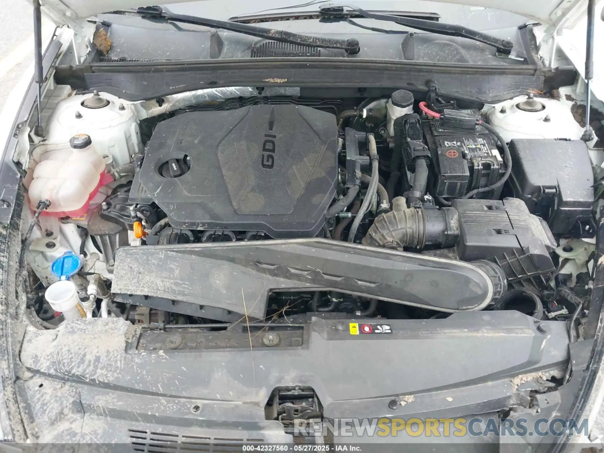 10 fotografías del automóvil dañado 5NPEG4JA5NH136148 HYUNDAI SONATA 2022