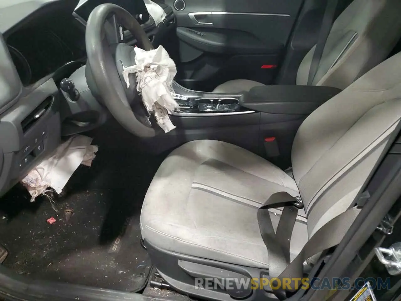 7 fotografías del automóvil dañado 5NPEG4JA5NH139034 HYUNDAI SONATA 2022