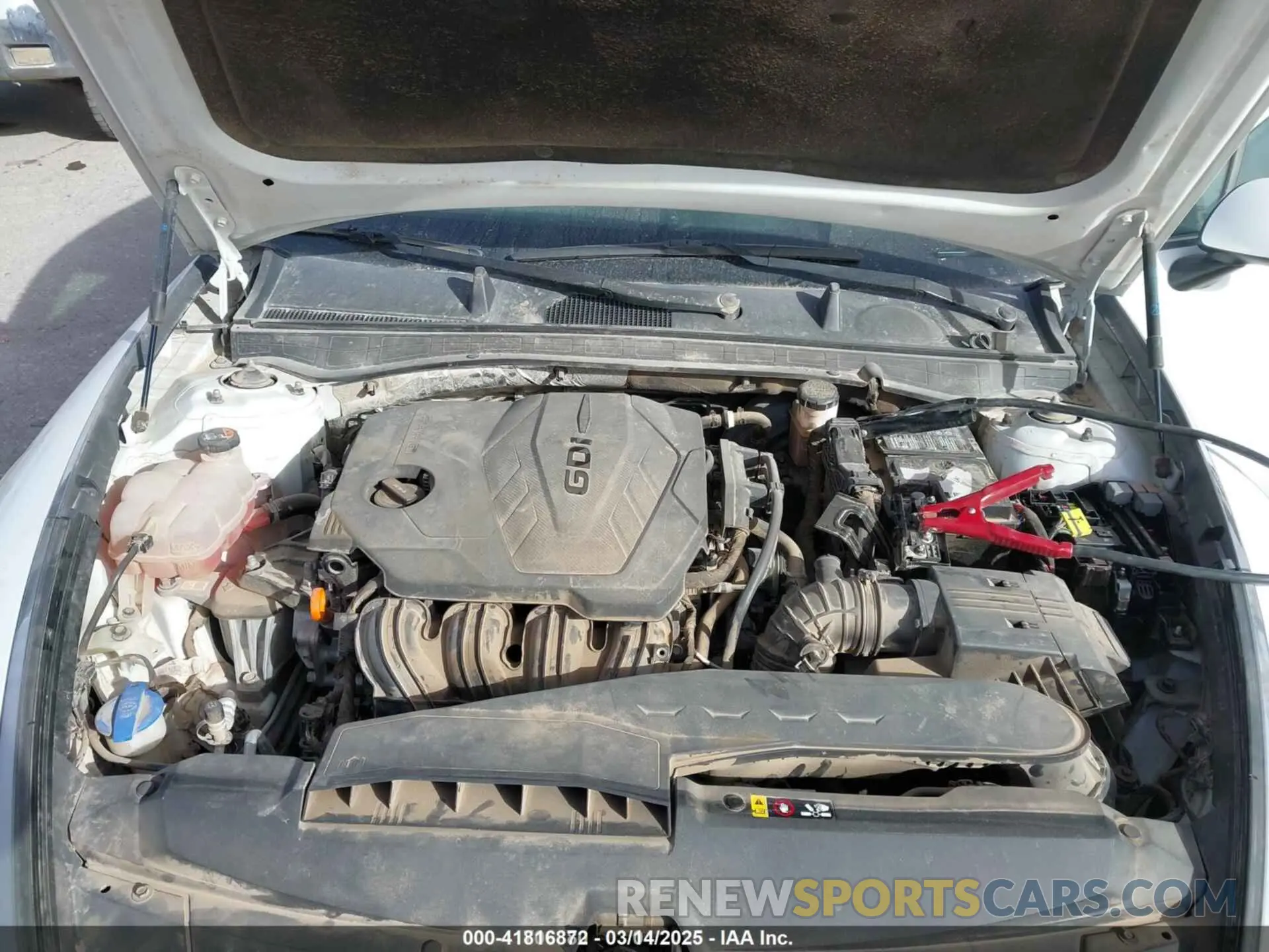 10 fotografías del automóvil dañado 5NPEG4JA7NH133283 HYUNDAI SONATA 2022