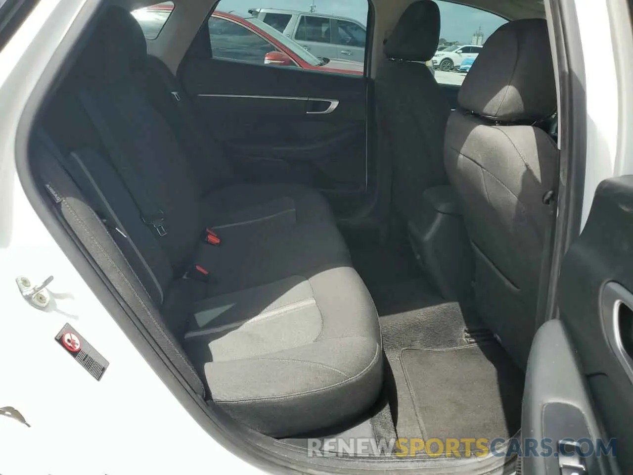 10 fotografías del automóvil dañado 5NPEG4JA7NH133316 HYUNDAI SONATA 2022