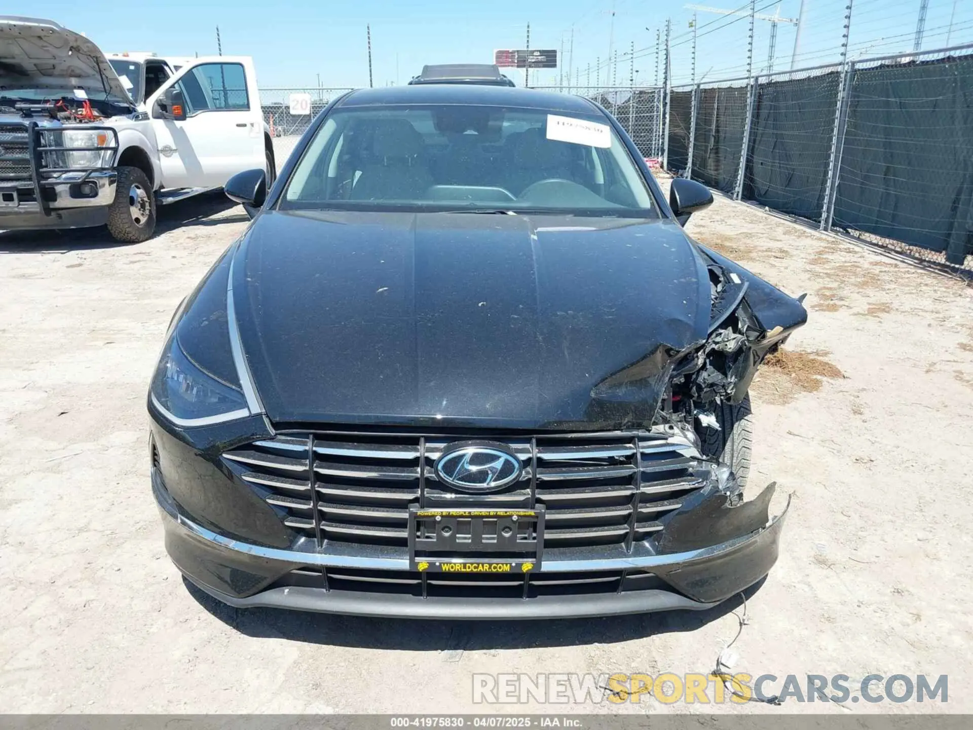 12 fotografías del automóvil dañado 5NPEG4JA7NH135356 HYUNDAI SONATA 2022