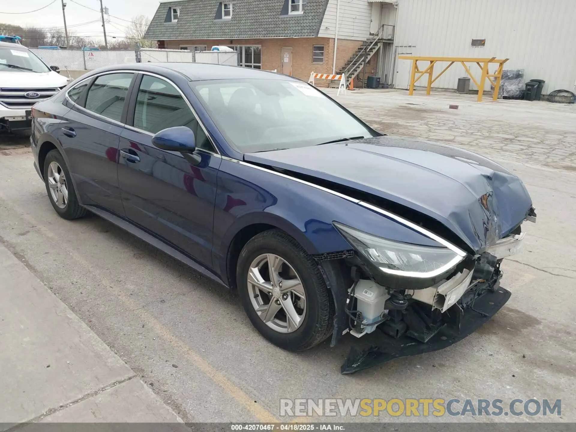 1 fotografías del automóvil dañado 5NPEG4JA8NH143630 HYUNDAI SONATA 2022