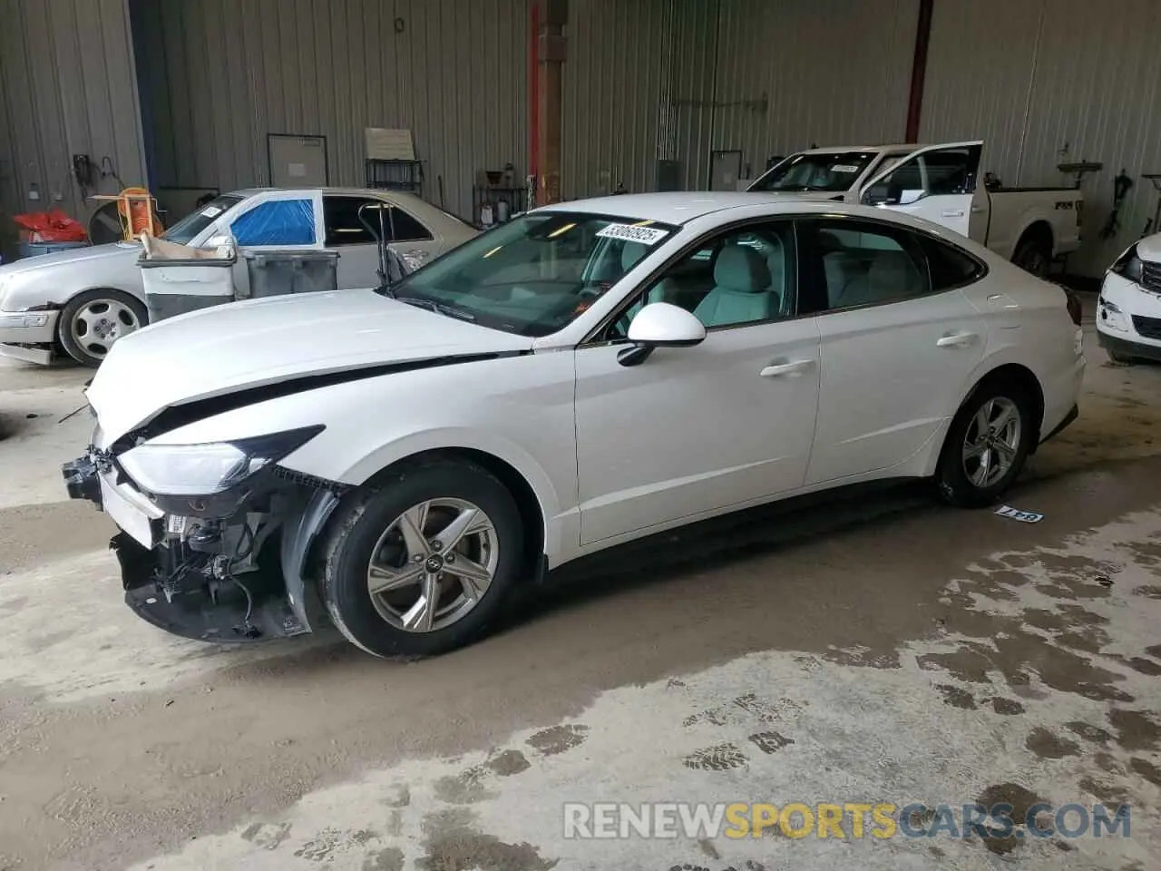 1 fotografías del automóvil dañado 5NPEG4JA8NH145961 HYUNDAI SONATA 2022
