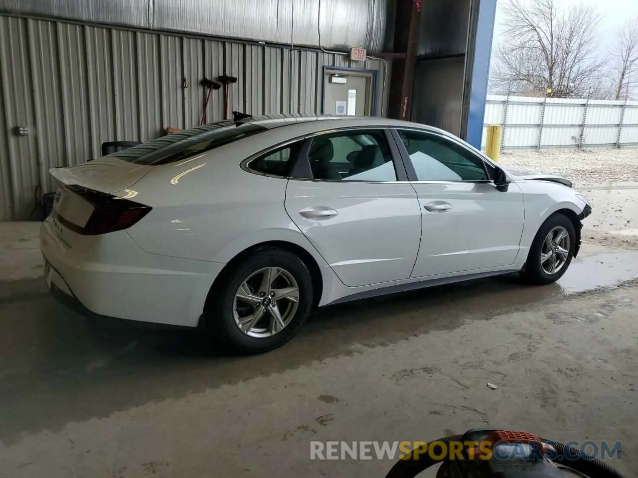 3 fotografías del automóvil dañado 5NPEG4JA8NH145961 HYUNDAI SONATA 2022