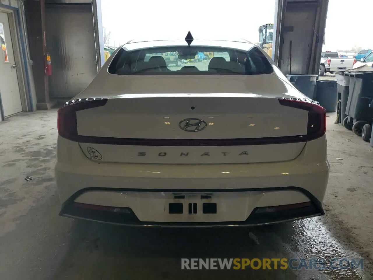 6 fotografías del automóvil dañado 5NPEG4JA8NH145961 HYUNDAI SONATA 2022