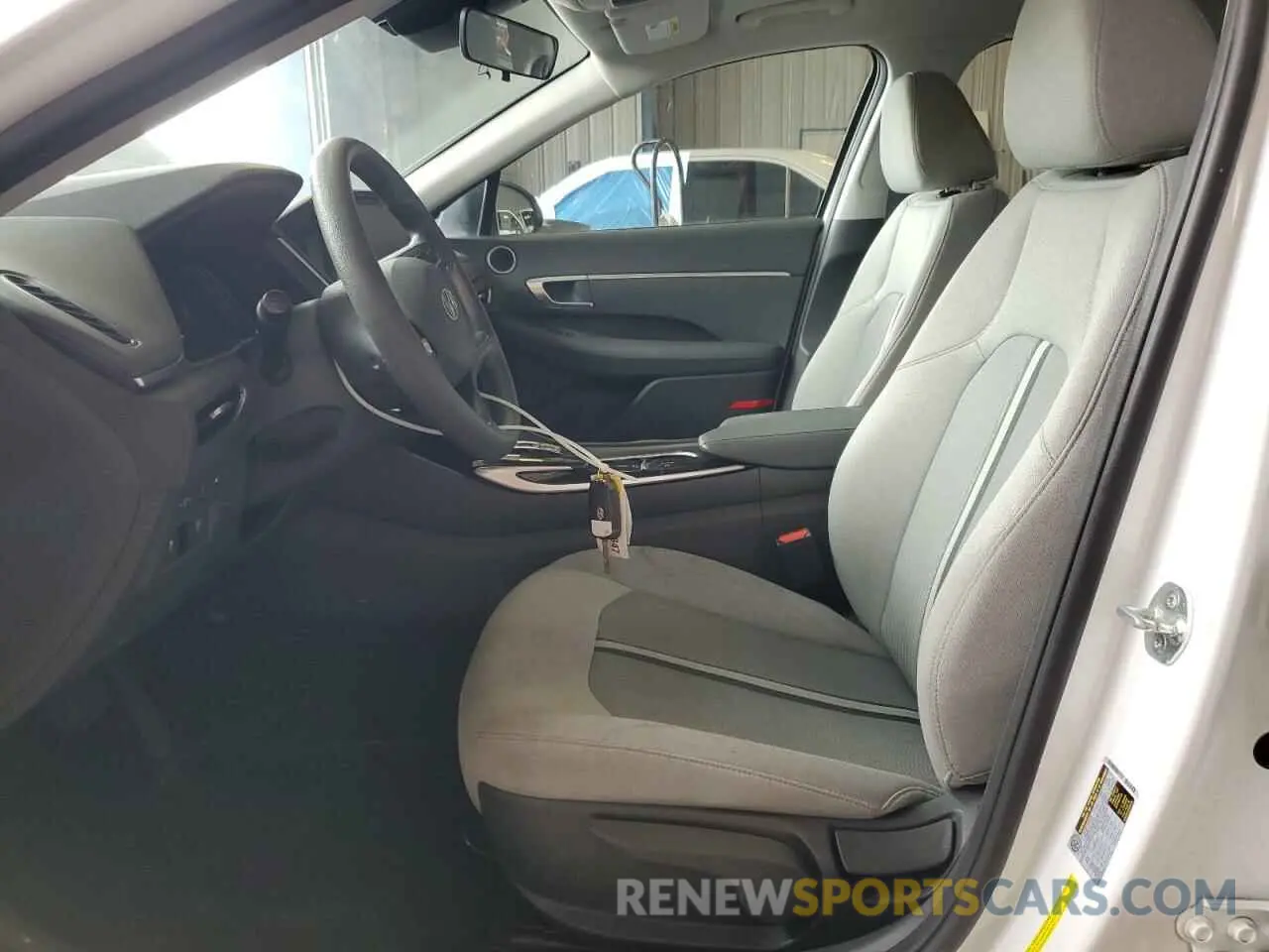 7 fotografías del automóvil dañado 5NPEG4JA8NH145961 HYUNDAI SONATA 2022