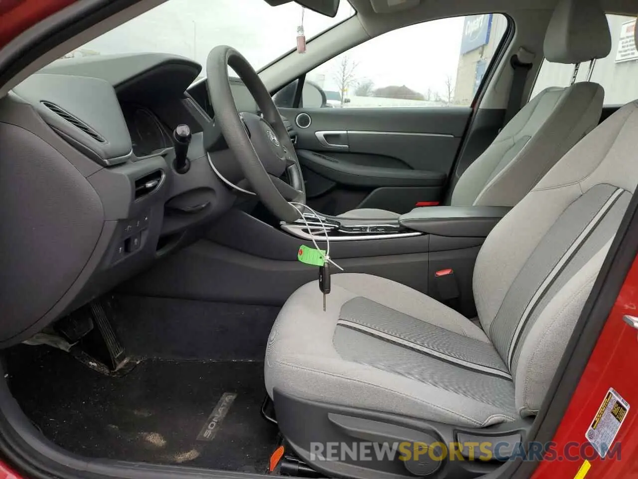 7 fotografías del automóvil dañado 5NPEG4JA8NH146043 HYUNDAI SONATA 2022