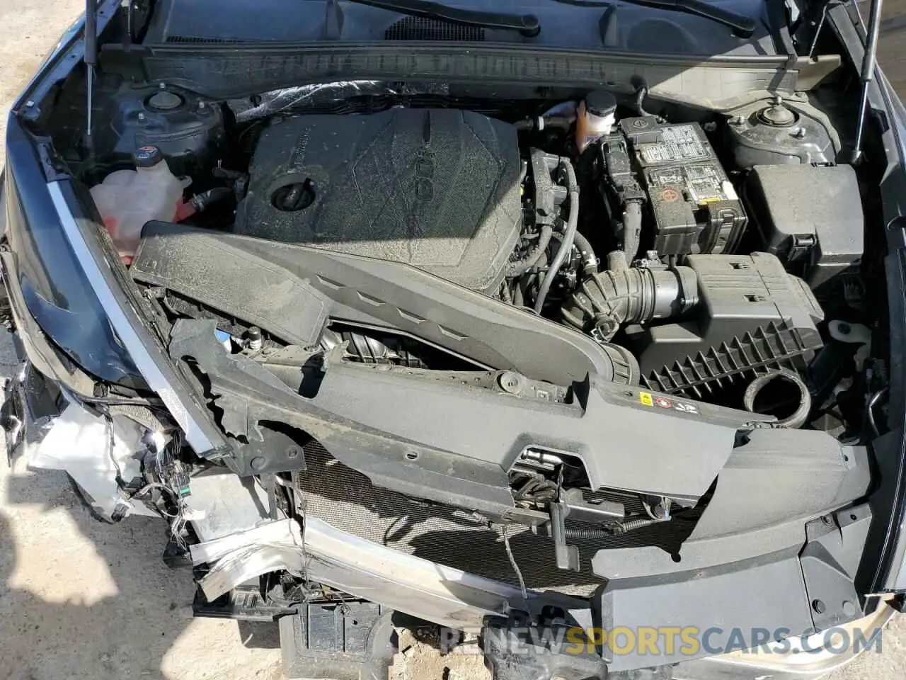 11 fotografías del automóvil dañado 5NPEG4JA9NH135231 HYUNDAI SONATA 2022