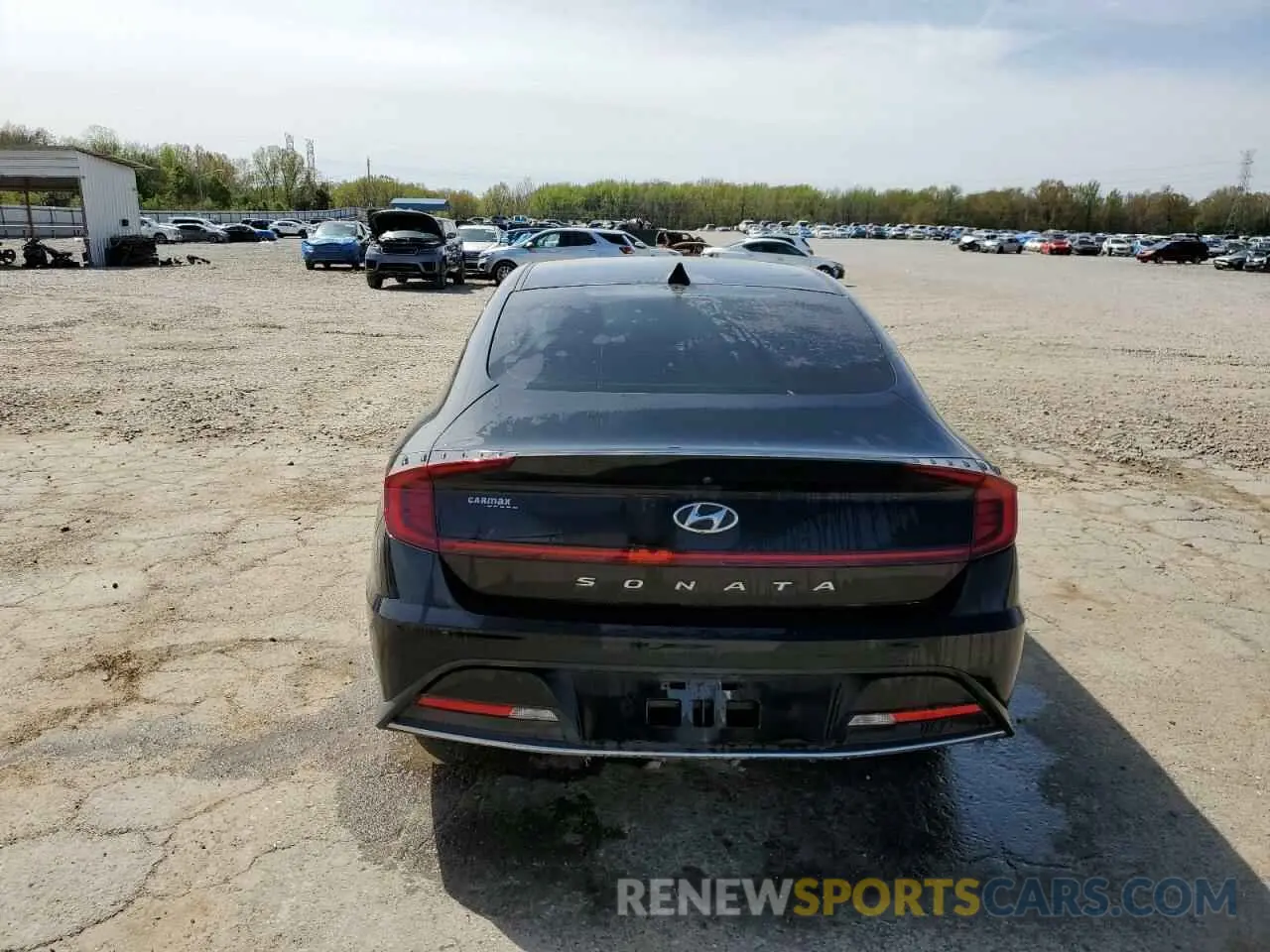 6 fotografías del automóvil dañado 5NPEG4JA9NH135231 HYUNDAI SONATA 2022