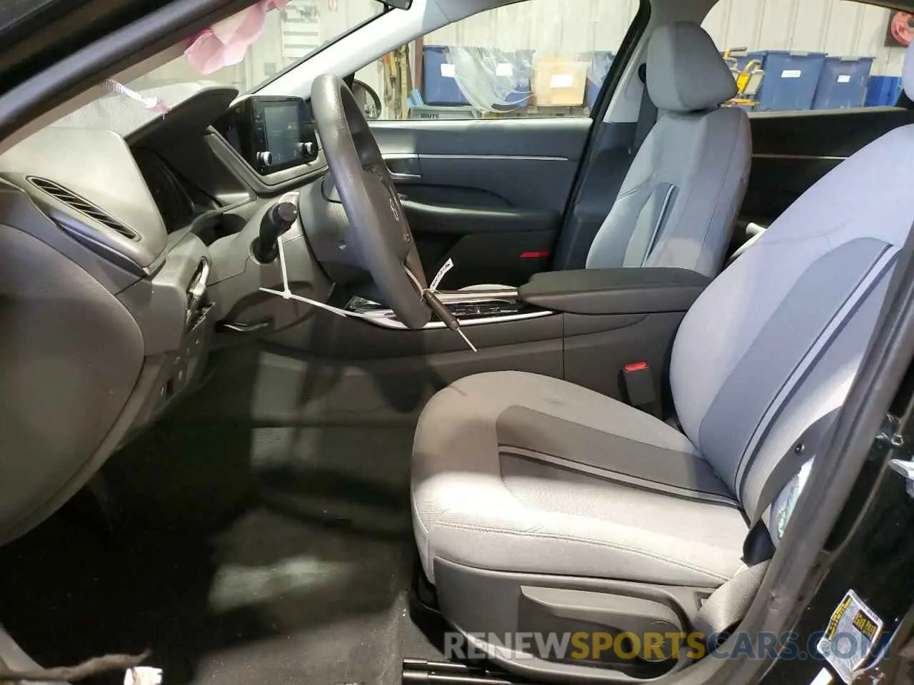 7 fotografías del automóvil dañado 5NPEG4JA9NH139165 HYUNDAI SONATA 2022