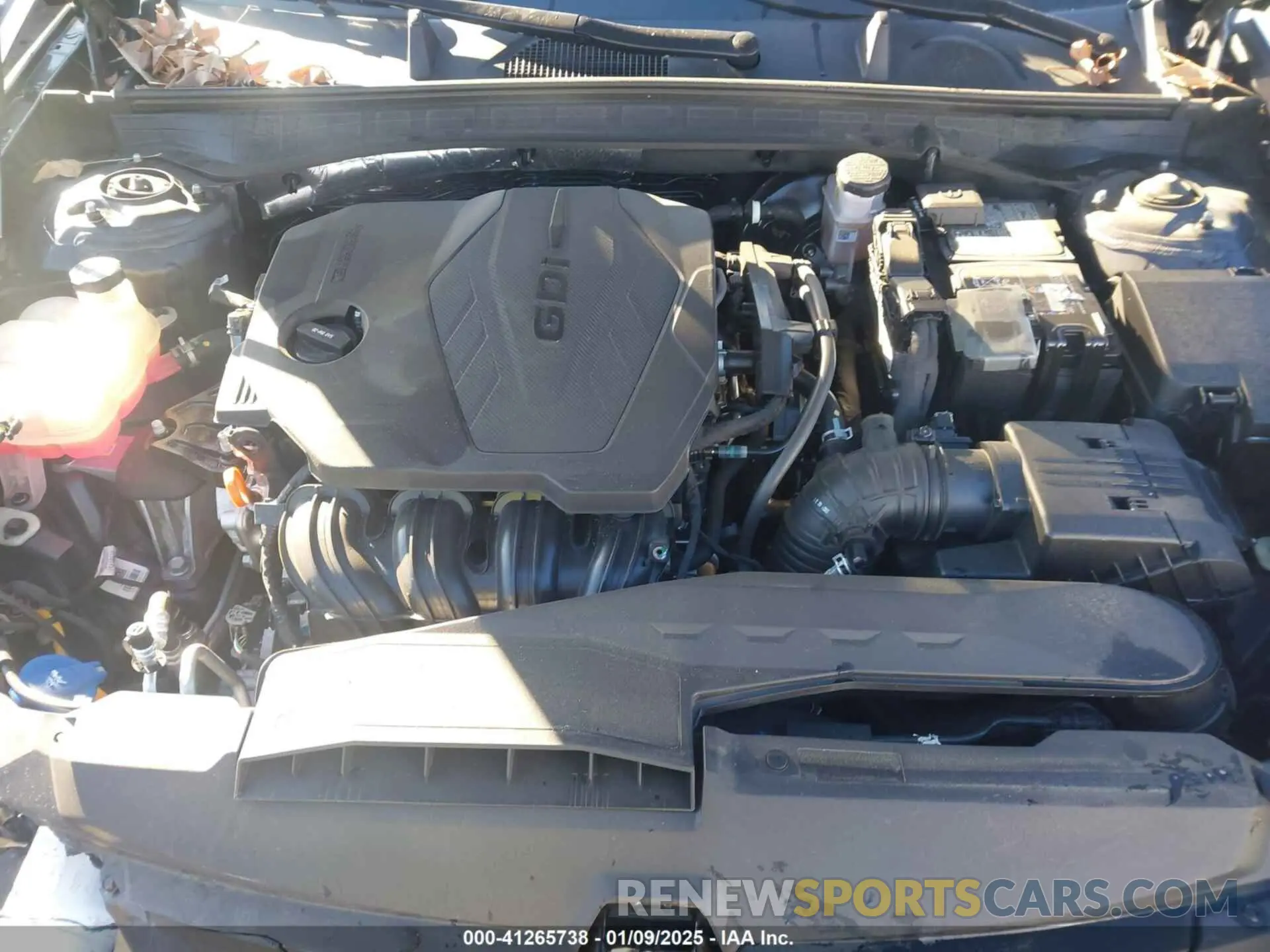 10 fotografías del automóvil dañado 5NPEG4JA9NH143121 HYUNDAI SONATA 2022