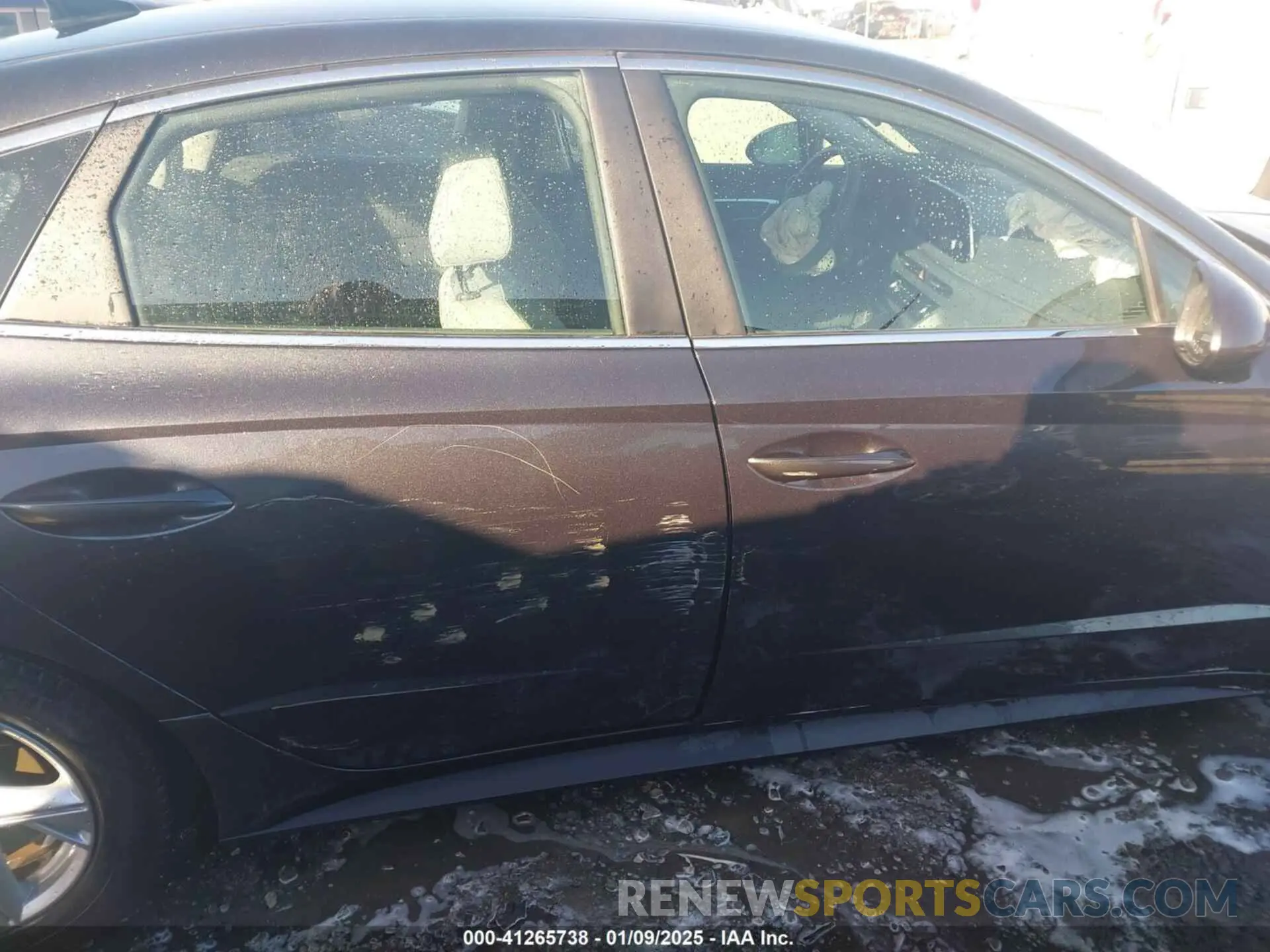 12 fotografías del automóvil dañado 5NPEG4JA9NH143121 HYUNDAI SONATA 2022