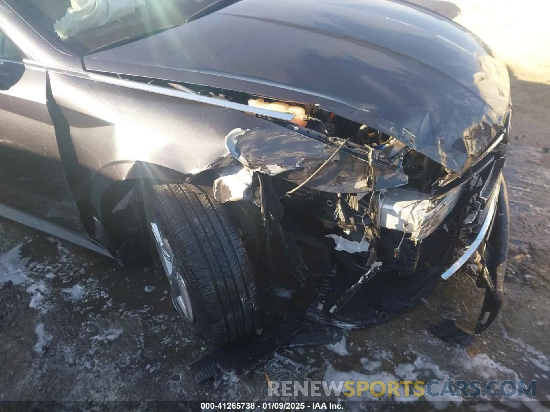 16 fotografías del automóvil dañado 5NPEG4JA9NH143121 HYUNDAI SONATA 2022