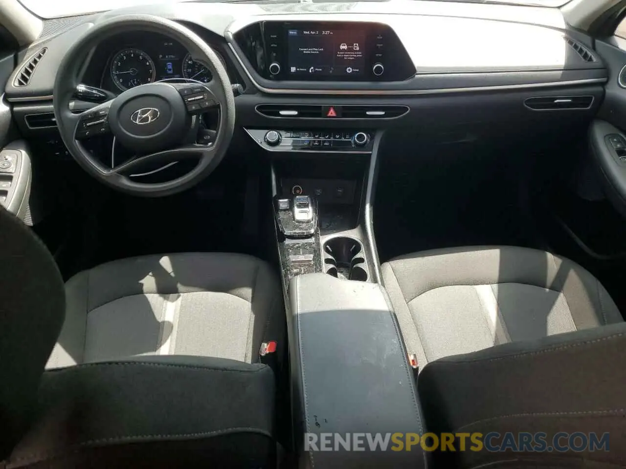 8 fotografías del automóvil dañado 5NPEG4JAXNH142740 HYUNDAI SONATA 2022