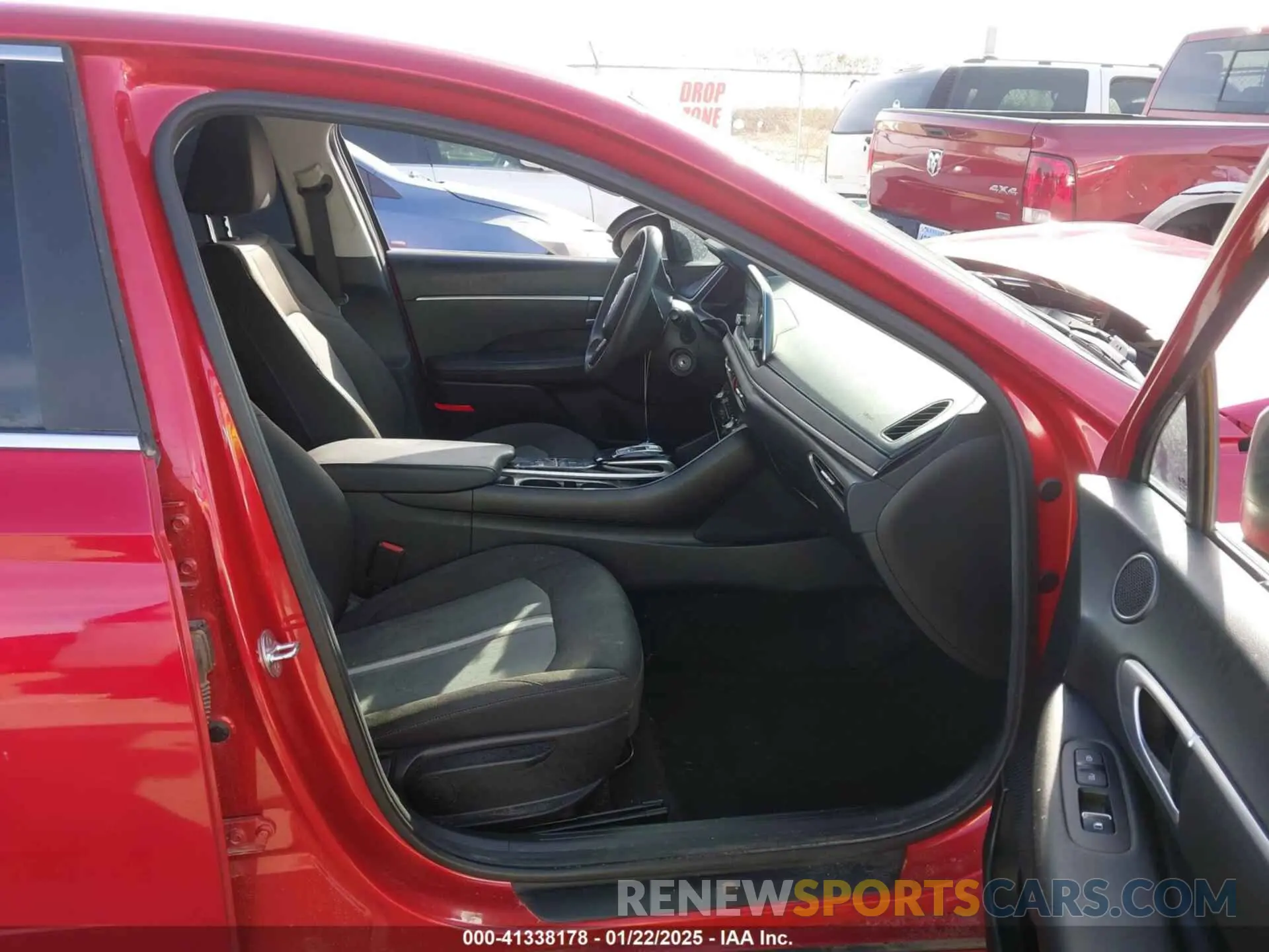 5 fotografías del automóvil dañado 5NPEG4JAXNH142947 HYUNDAI SONATA 2022
