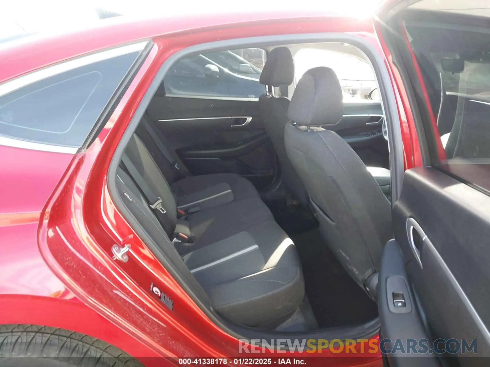 8 fotografías del automóvil dañado 5NPEG4JAXNH142947 HYUNDAI SONATA 2022