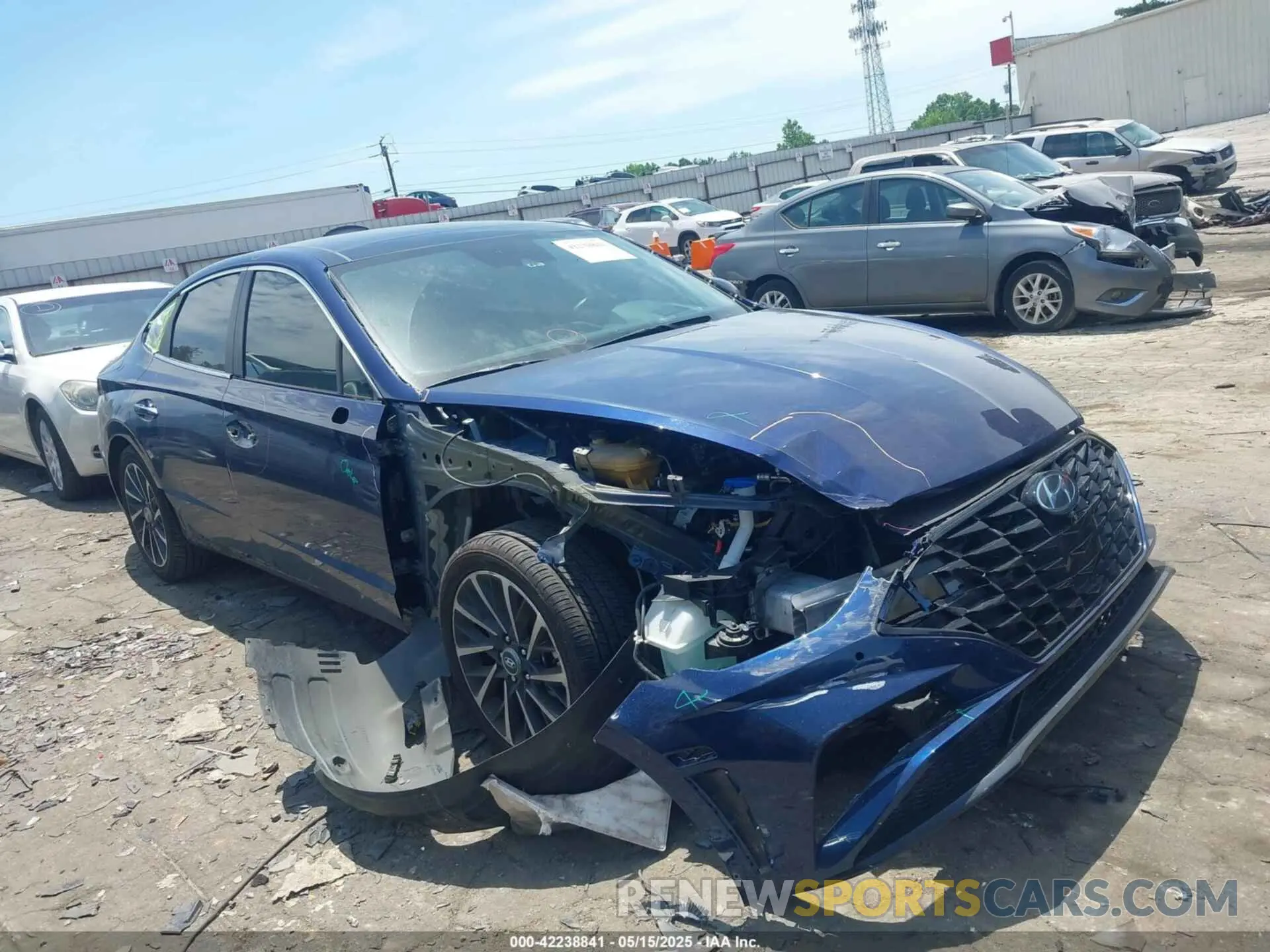 1 fotografías del automóvil dañado 5NPEH4J29NH138202 HYUNDAI SONATA 2022