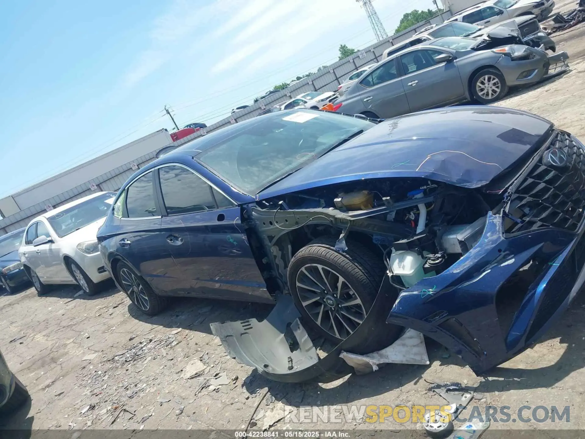 13 fotografías del automóvil dañado 5NPEH4J29NH138202 HYUNDAI SONATA 2022