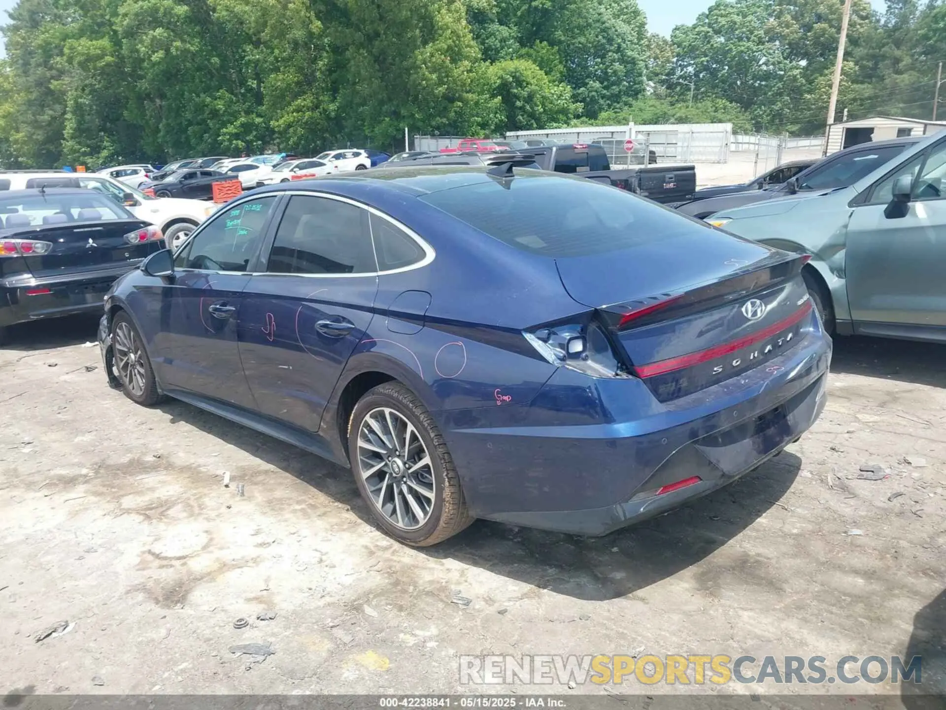 3 fotografías del automóvil dañado 5NPEH4J29NH138202 HYUNDAI SONATA 2022