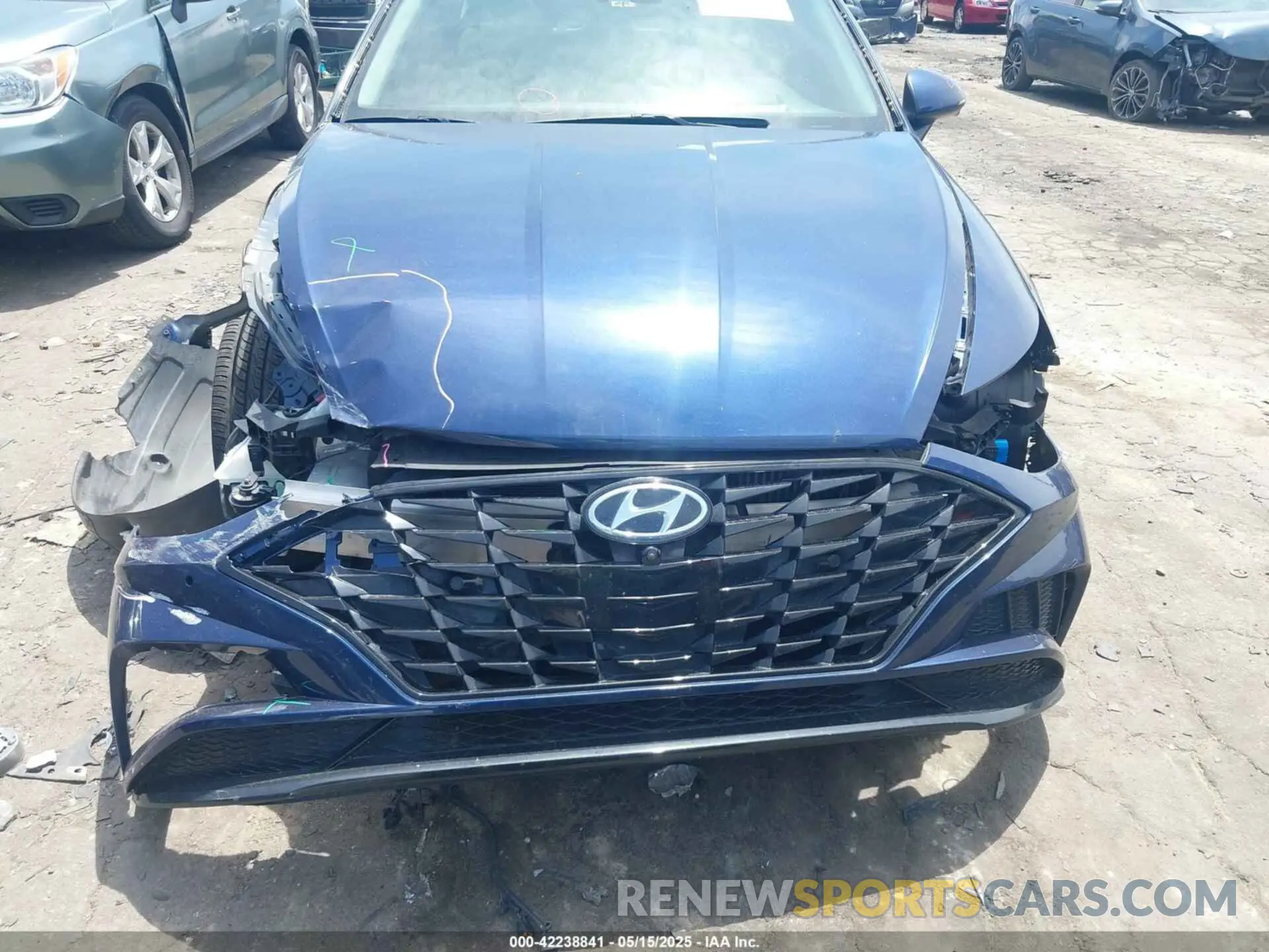 6 fotografías del automóvil dañado 5NPEH4J29NH138202 HYUNDAI SONATA 2022