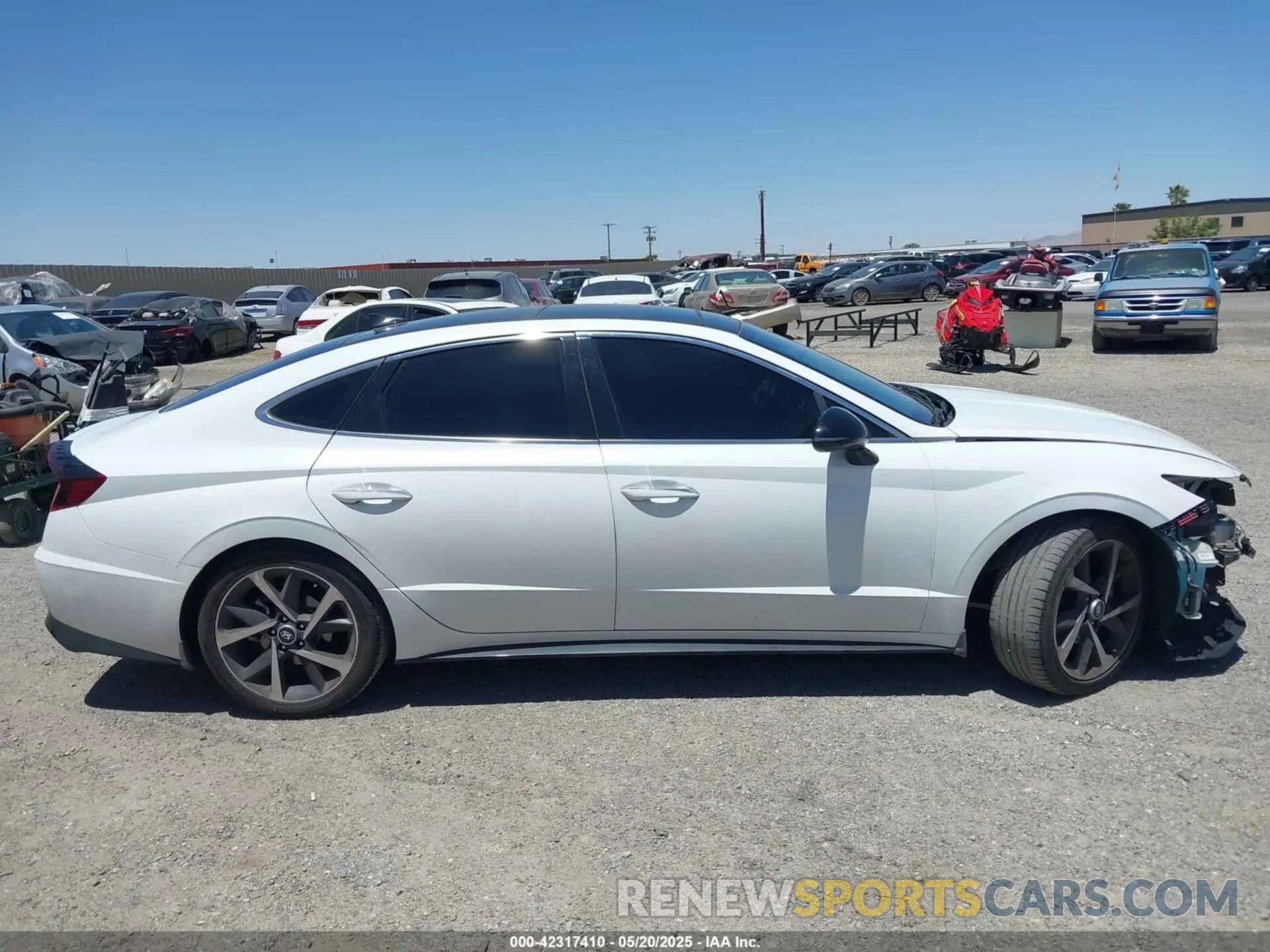 14 fotografías del automóvil dañado 5NPEJ4J23NH137129 HYUNDAI SONATA 2022
