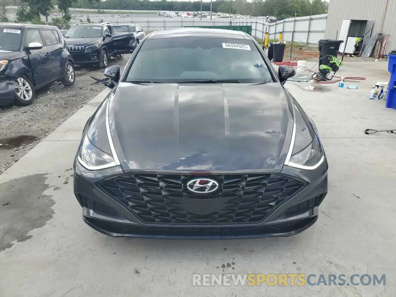 5 fotografías del automóvil dañado 5NPEJ4J23NH140001 HYUNDAI SONATA 2022