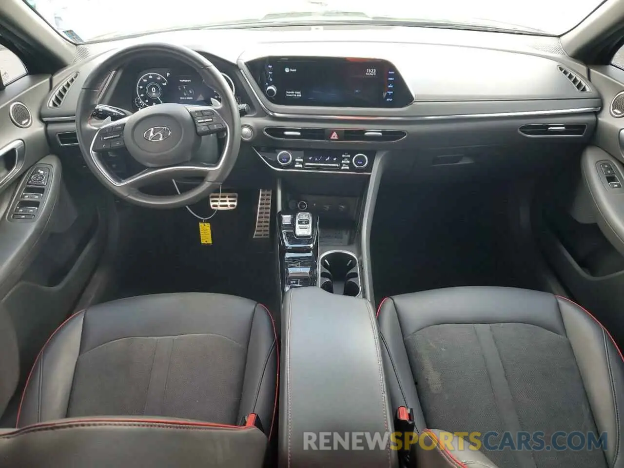 8 fotografías del automóvil dañado 5NPEJ4J23NH140001 HYUNDAI SONATA 2022