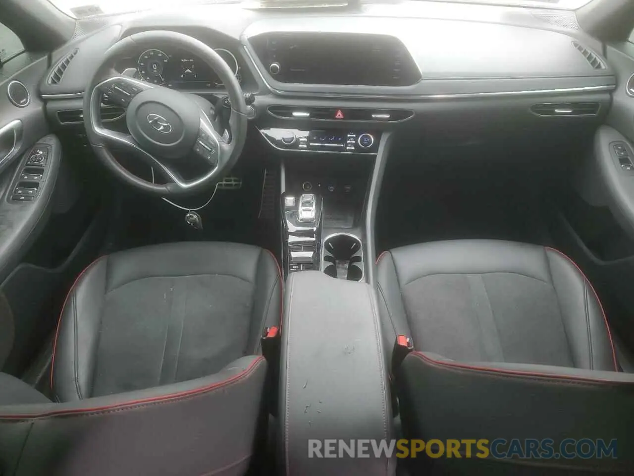8 fotografías del automóvil dañado 5NPEJ4J23NH140239 HYUNDAI SONATA 2022