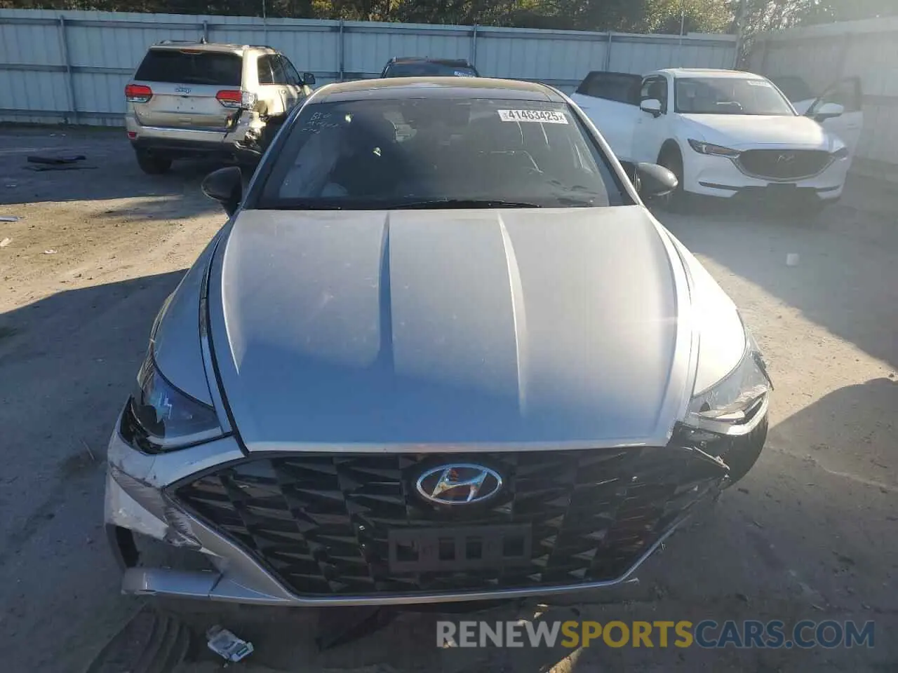 5 fotografías del automóvil dañado 5NPEJ4J25NH139111 HYUNDAI SONATA 2022