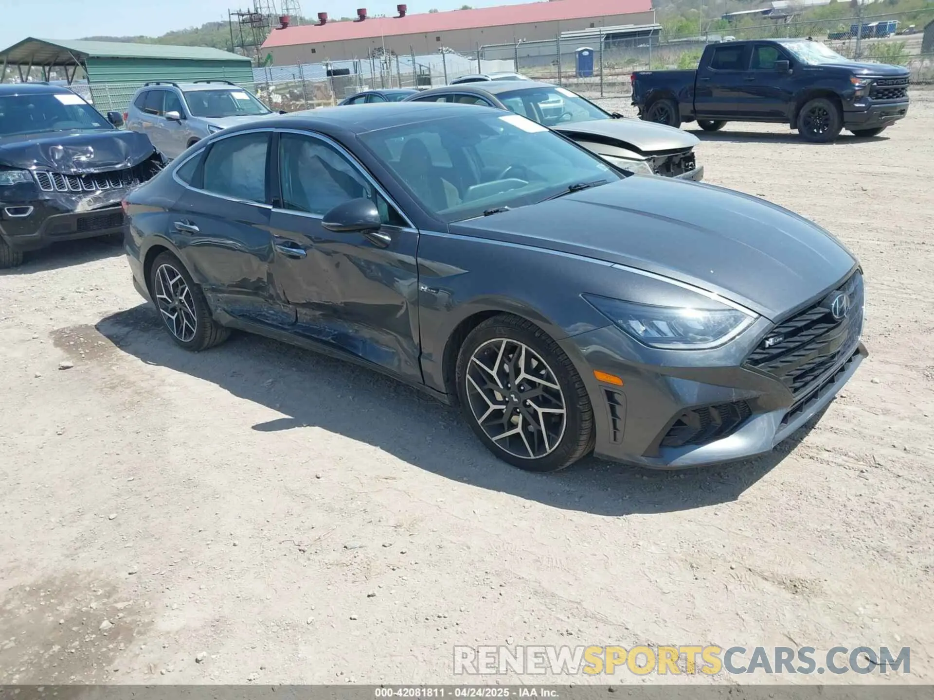 1 fotografías del automóvil dañado 5NPEK4JC7NH149497 HYUNDAI SONATA 2022