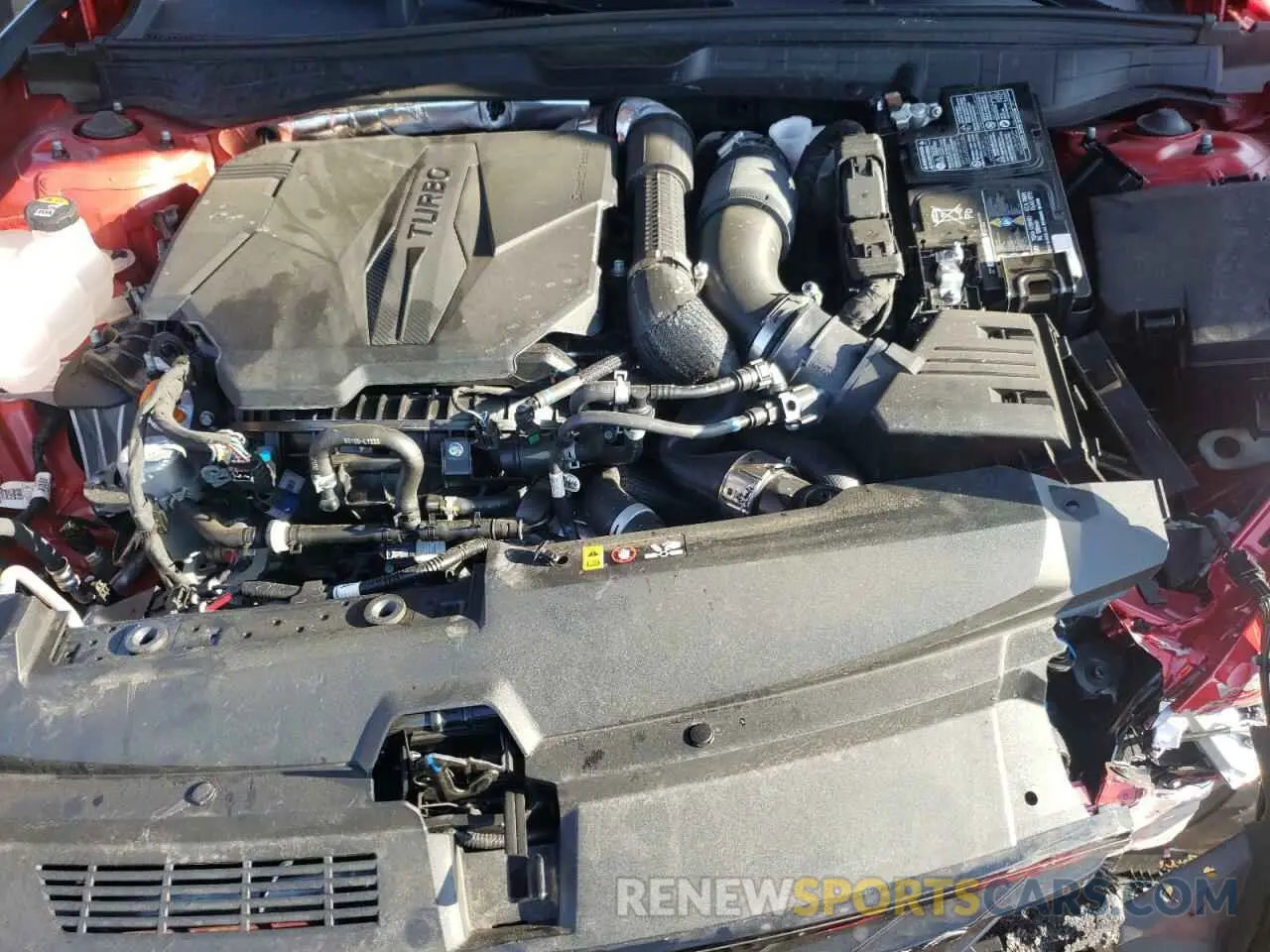 7 fotografías del automóvil dañado 5NPEK4JCXNH146609 HYUNDAI SONATA 2022