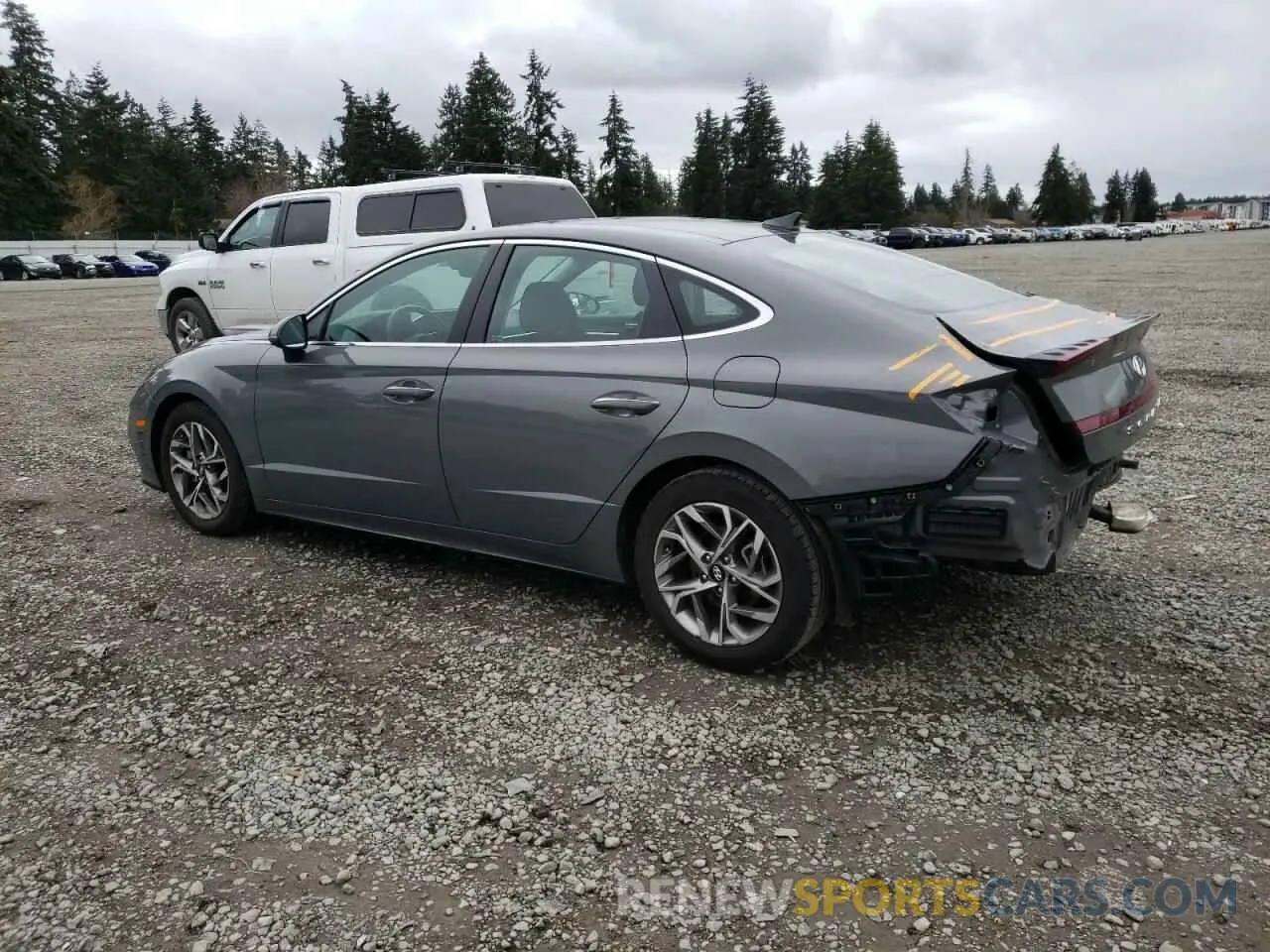 2 fotografías del automóvil dañado KMHL14JA5NA167718 HYUNDAI SONATA 2022