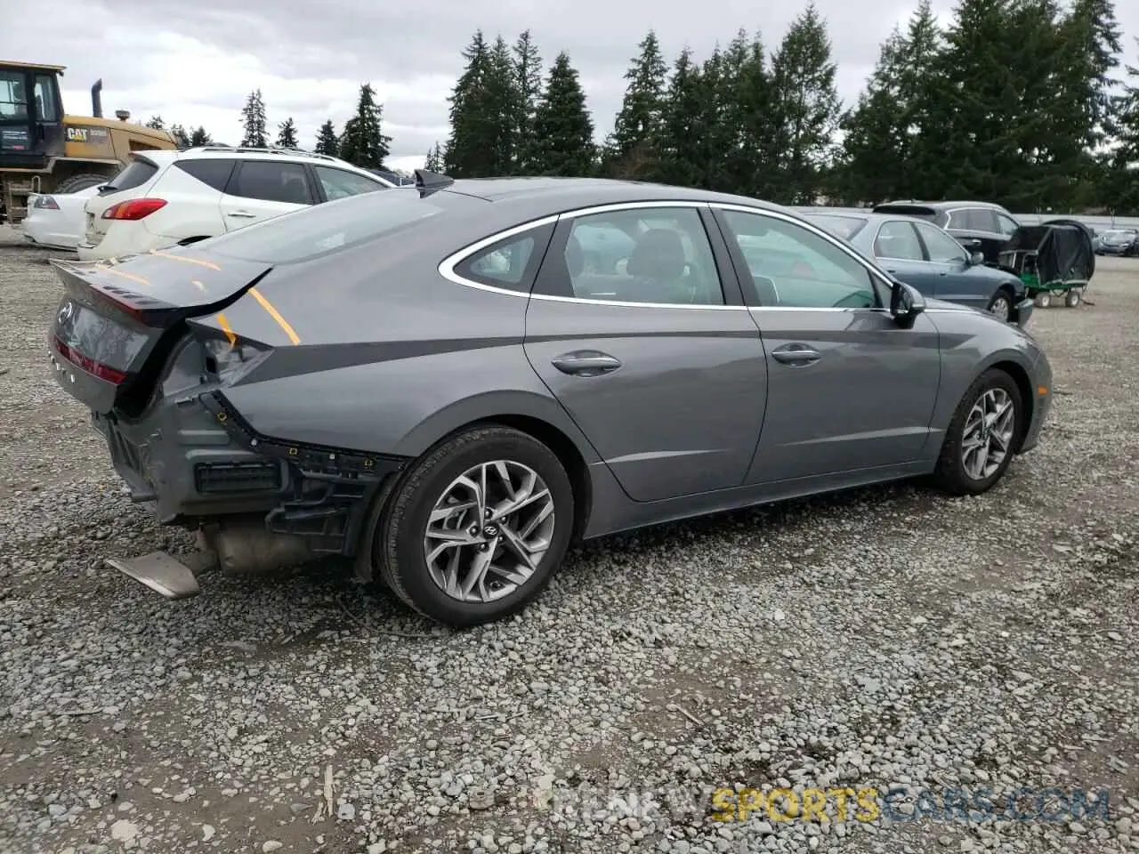 3 fotografías del automóvil dañado KMHL14JA5NA167718 HYUNDAI SONATA 2022