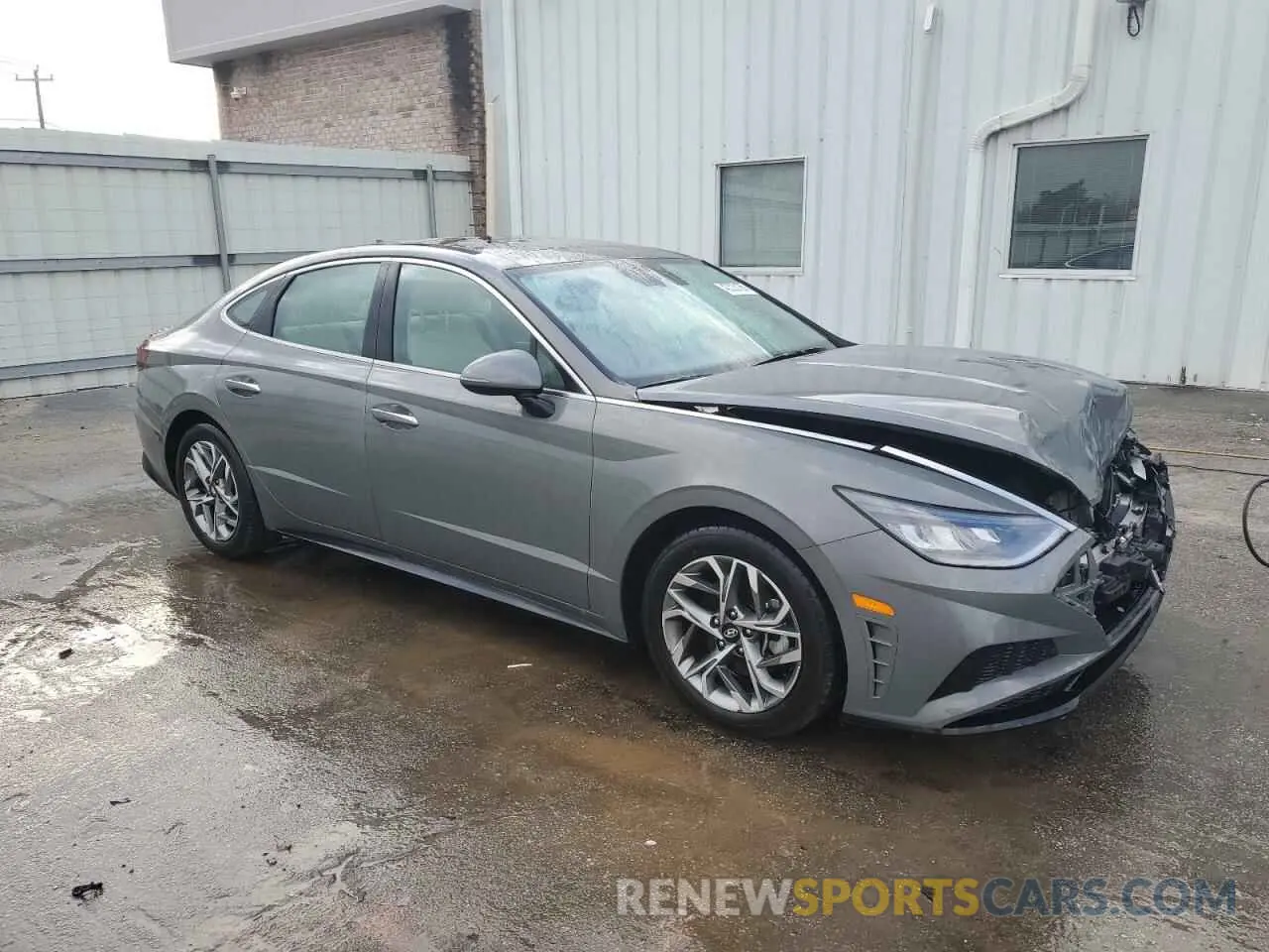 4 fotografías del automóvil dañado KMHL14JAXNA234314 HYUNDAI SONATA 2022