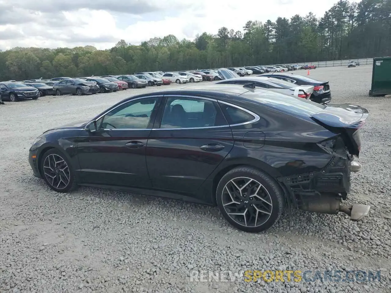 2 fotografías del automóvil dañado KMHL14JC1NA227639 HYUNDAI SONATA 2022