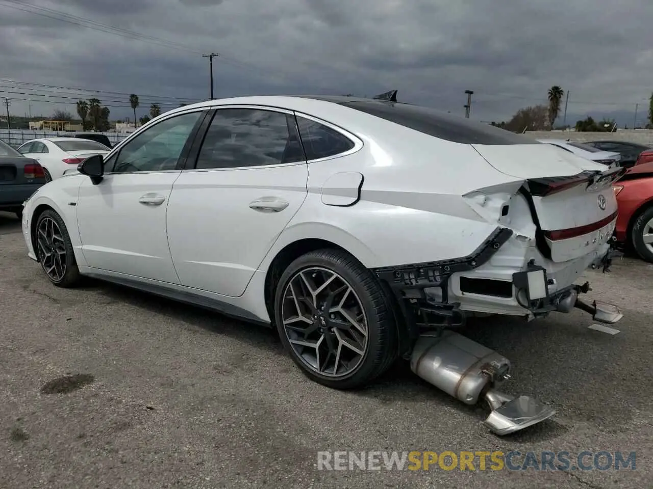 2 fotografías del automóvil dañado KMHL14JC2NA217525 HYUNDAI SONATA 2022