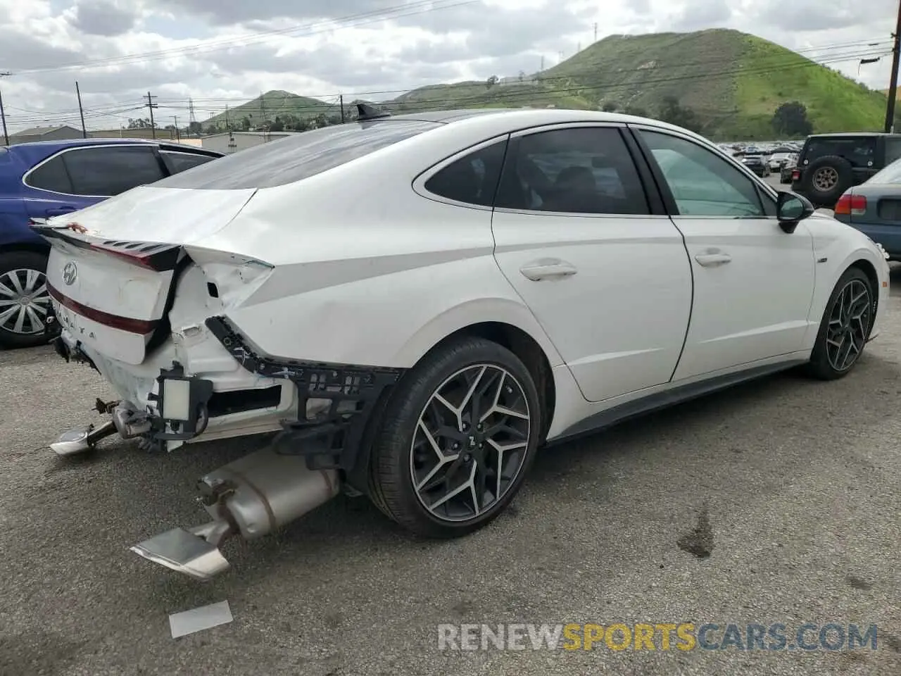3 fotografías del automóvil dañado KMHL14JC2NA217525 HYUNDAI SONATA 2022