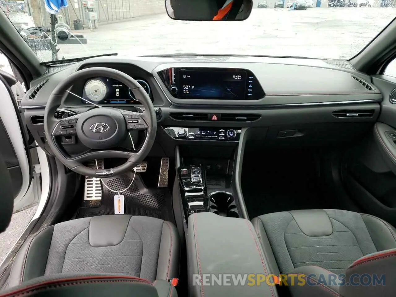 8 fotografías del automóvil dañado KMHL14JC2NA217525 HYUNDAI SONATA 2022