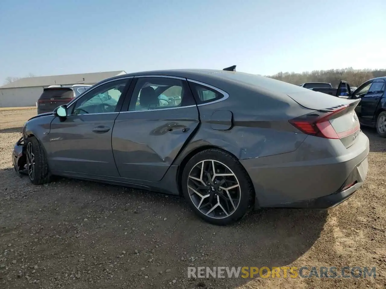 2 fotografías del automóvil dañado KMHL14JC5NA243990 HYUNDAI SONATA 2022