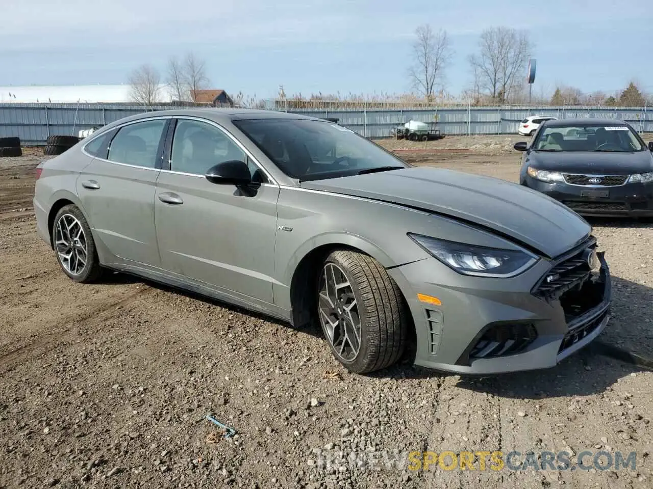 4 fotografías del automóvil dañado KMHL14JC5NA243990 HYUNDAI SONATA 2022