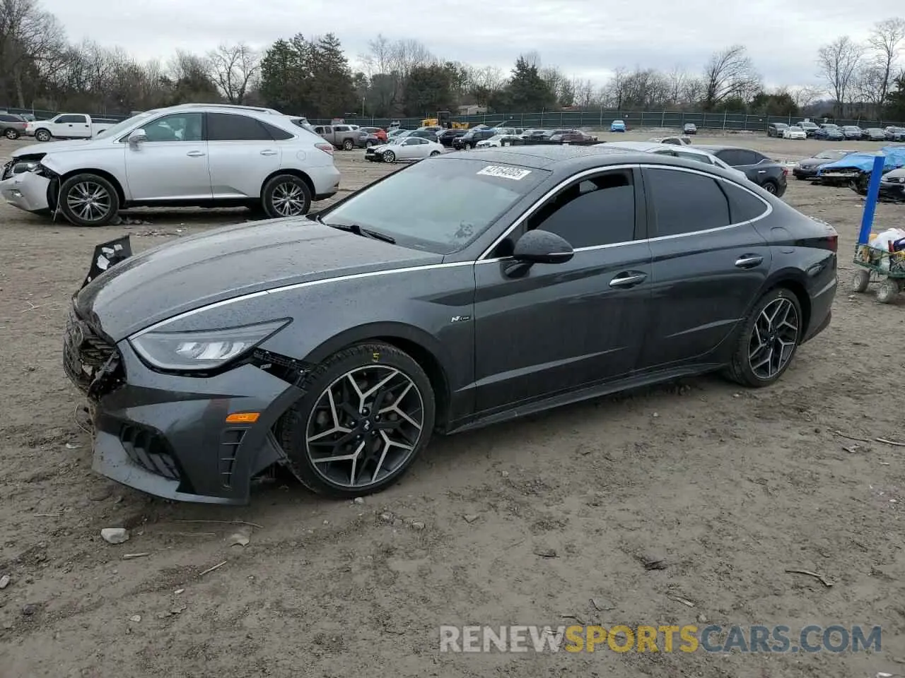 1 fotografías del automóvil dañado KMHL14JCXNA245525 HYUNDAI SONATA 2022